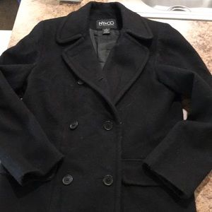 New York and Co Peacoat mid length